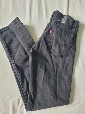 Levi's Black Denim Jeans with Red Tab